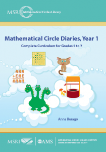 Mathematical Circle Diaries: Complete Curriculum for Grades 5 to 7 by Anna Burago
