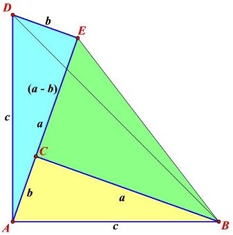 Pythagorean theorem, proof 114