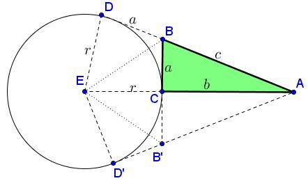 proof #115 of the Pythagorean theorem. Nileon Dimalaluan, Jr.
