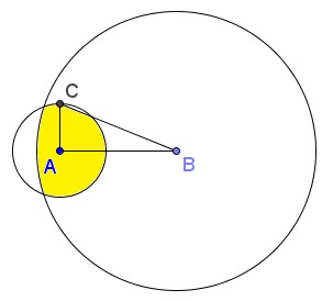 Triangle of Maximum  Area II, case 2